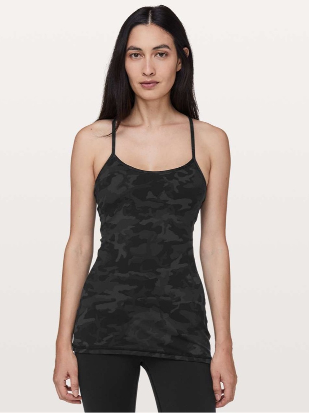 lululemon Power Y Tank Incognito Cam Tank - Size 4